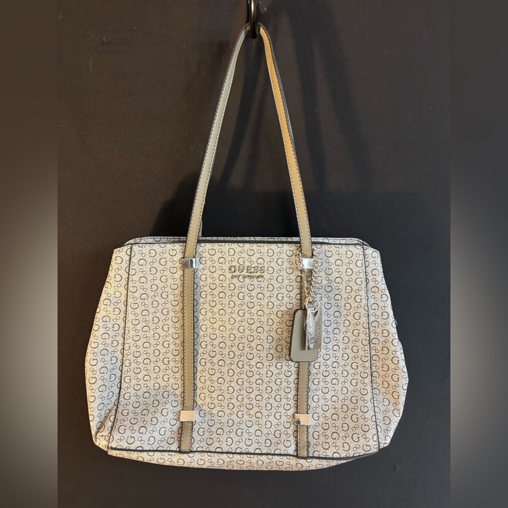 Guess Gray Tote Bag/Purse